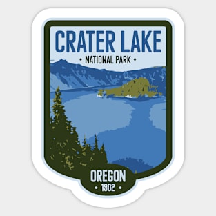 Crater Lake National Park Sticker